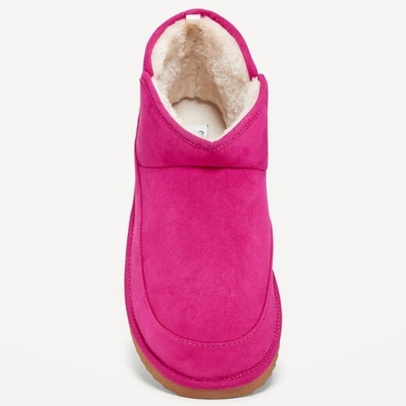 Old Navy Faux Suede Bootie Slippers - Picture 4 of 10